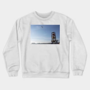 The Big Wheel  - Scarborough, Yorkshire, UK Crewneck Sweatshirt